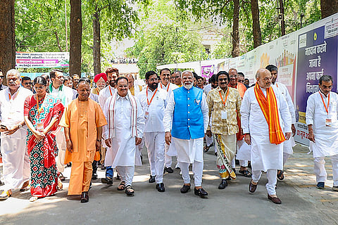 LS Polls: Narendra Modi in Varanasi